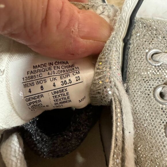 Converse All-Star Chuck Taylor Madison Null Gray Women's Size 6 - Picture 5 of 6